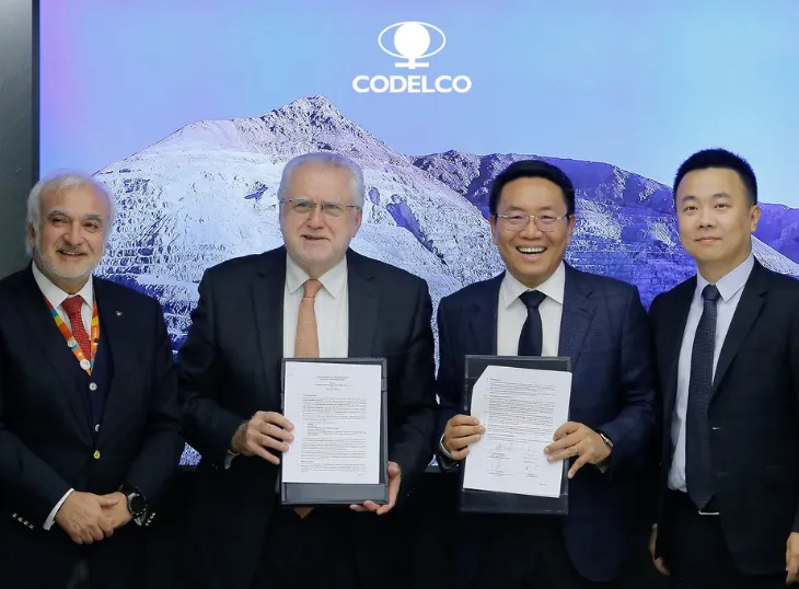 Codelco apuesta por la transformación digital junto a Huawei