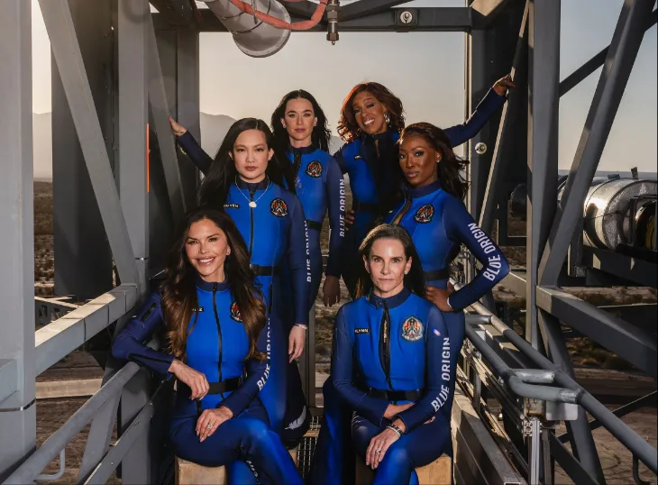 Katy Perry al espacio: tecnología con sello femenino